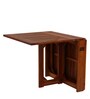 Yolvo 2 Seater Folding Dining Set in Teak Finish