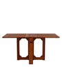 Yolvo 2 Seater Folding Dining Set in Teak Finish