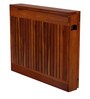 Yolvo 2 Seater Folding Dining Set in Teak Finish