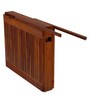 Yolvo 2 Seater Folding Dining Set in Teak Finish