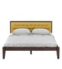 Pure York Solid Wood King Size Beds In Brown Finish