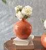 Yoshie Orange Iron Vase