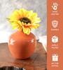 Yoshie Orange Iron Vase