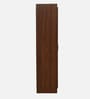 Yoshihisa 4+ Door Wardrobe in Regato Walnut Finish with Mirror
