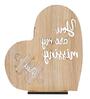 You Are My Missing Piece Brown Engineered Wood Puzzle Showpiece With Stand