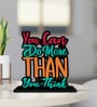 You Can Do More Than You Think Wooden Quote Sign