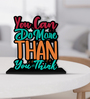 You Can Do More Than You Think Wooden Quote Sign