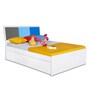 Young America Kids Single Bed with Storage in Multi Colour
