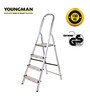 4 Steps 4.8 ft Aluminium Step Ladder