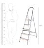 Youngman Classic Aluminium 5 Steps 5.5 FT Ladder