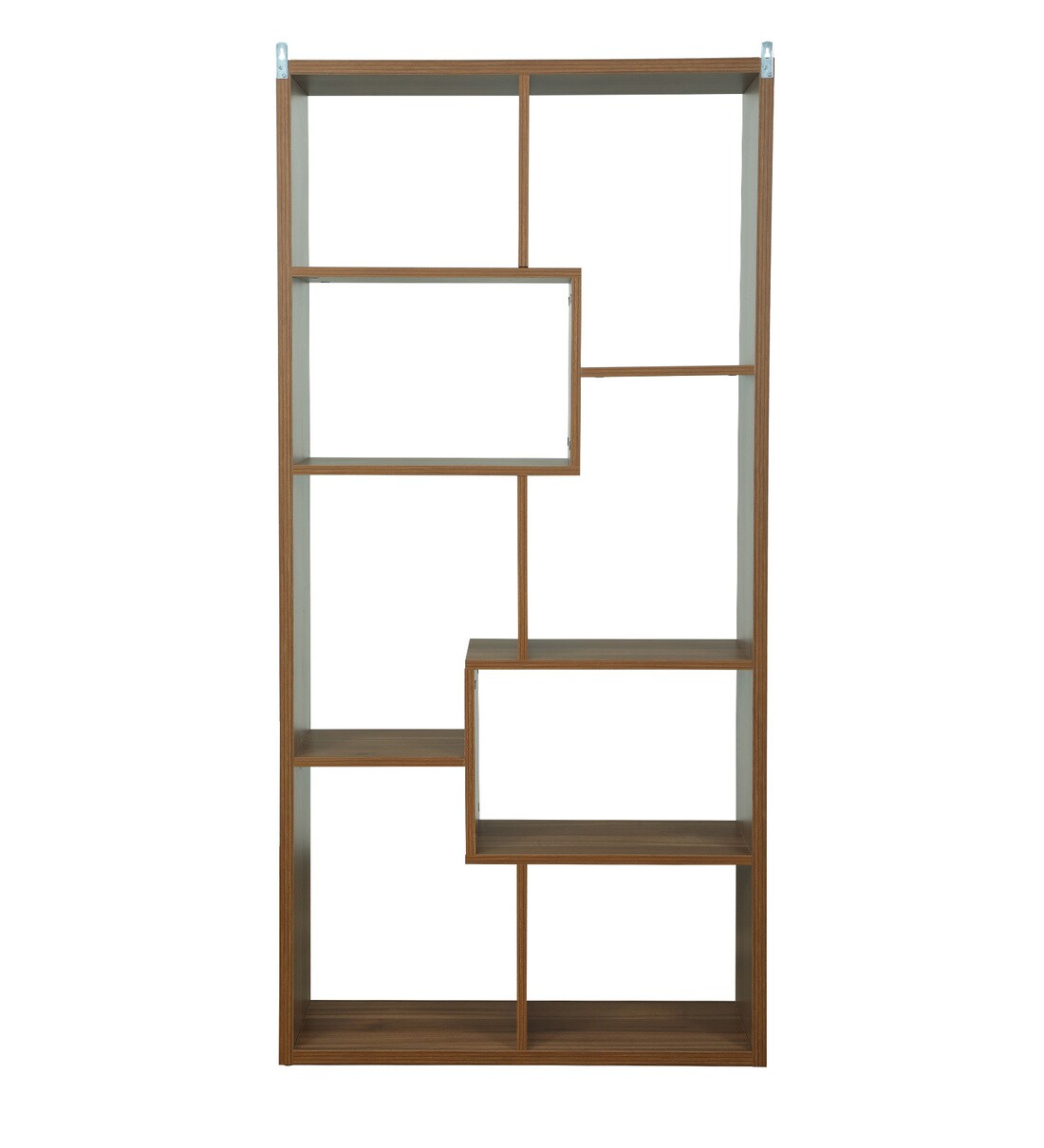 Buy Yuro Book Shelf in Regato Walnut Finish By Mintwud Online Modern