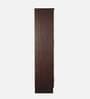 Yukio 2 Door Wardrobe in Walnut Finish with Lock