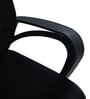 Yukio Breathable Mesh Ergonomic Visitor chair in Black Colour