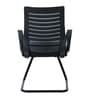 Yukio Breathable Mesh Ergonomic Visitor chair in Black Colour