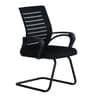 Yukio Breathable Mesh Ergonomic Visitor chair in Black Colour