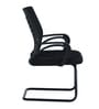 Yukio Breathable Mesh Ergonomic Visitor chair in Black Colour