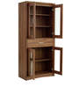 Yuko Book Case in Walnut Finish