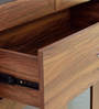 Yuko Book Case in Walnut Finish