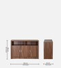Yuko Sideboard in Columbia Walnut Finish