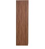 Yuko 2 Door Wardrobe in Columbia Walnut Finish