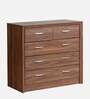 Yuko Chest of Drawers in Columbia Walnut Finish