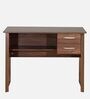 Yuko Writing Table in Columbia Walnut Finish