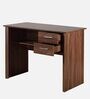 Yuko Writing Table in Columbia Walnut Finish
