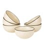 Yunace 200ml (Set of 6) Ceramic Dining Bowl