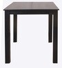 Yung 4 Seater Dining Set In Cappuccino Finish