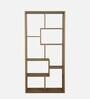 Yuro Book Shelf in Walnut Finish