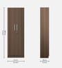 Yuzuki File Cabinet In Akazia Brown Finish