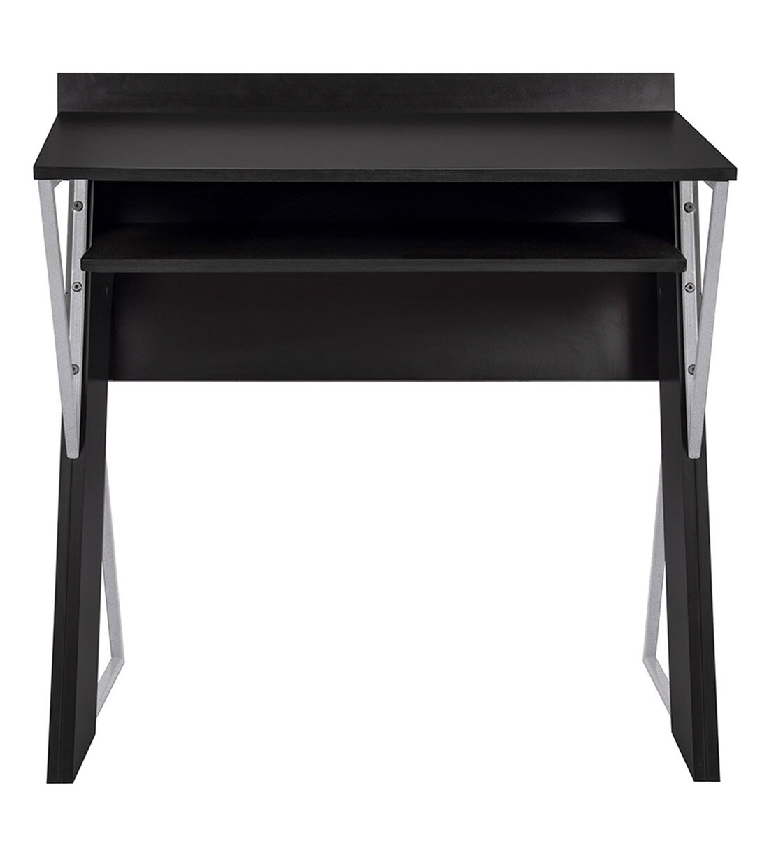 Buy Zara Study Table in Walnut Finish by Trevi Furniture Online Modern Writing Tables Study