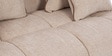 Zagreb Fabric LHS Seater Sectional Sofa in Brown Pearl Colour Zagreb Fabric LHS Seater Sectional Sofa in Brown Pearl Colour
