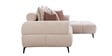 Zagreb Fabric LHS Seater Sectional Sofa in Brown Pearl Colour Zagreb Fabric LHS Seater Sectional Sofa in Brown Pearl Colour