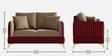 Zara 2 Sofa In Beige Color
