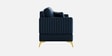 Zara 2 Sofa In Navy Blue Color