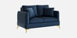 Zara 2 Sofa In Navy Blue Color