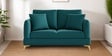 Zara 2 Sofa In Teal Green Color
