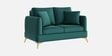 Zara 2 Sofa In Teal Green Color