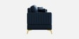 Zara 3 Sofa In Navy Blue Color