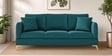 Zara 3 Sofa In Teal Green Color