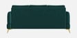 Zara 3 Sofa In Teal Green Color