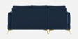 Zara 5 Seater Rhs Sofa In Navy Blue Colour