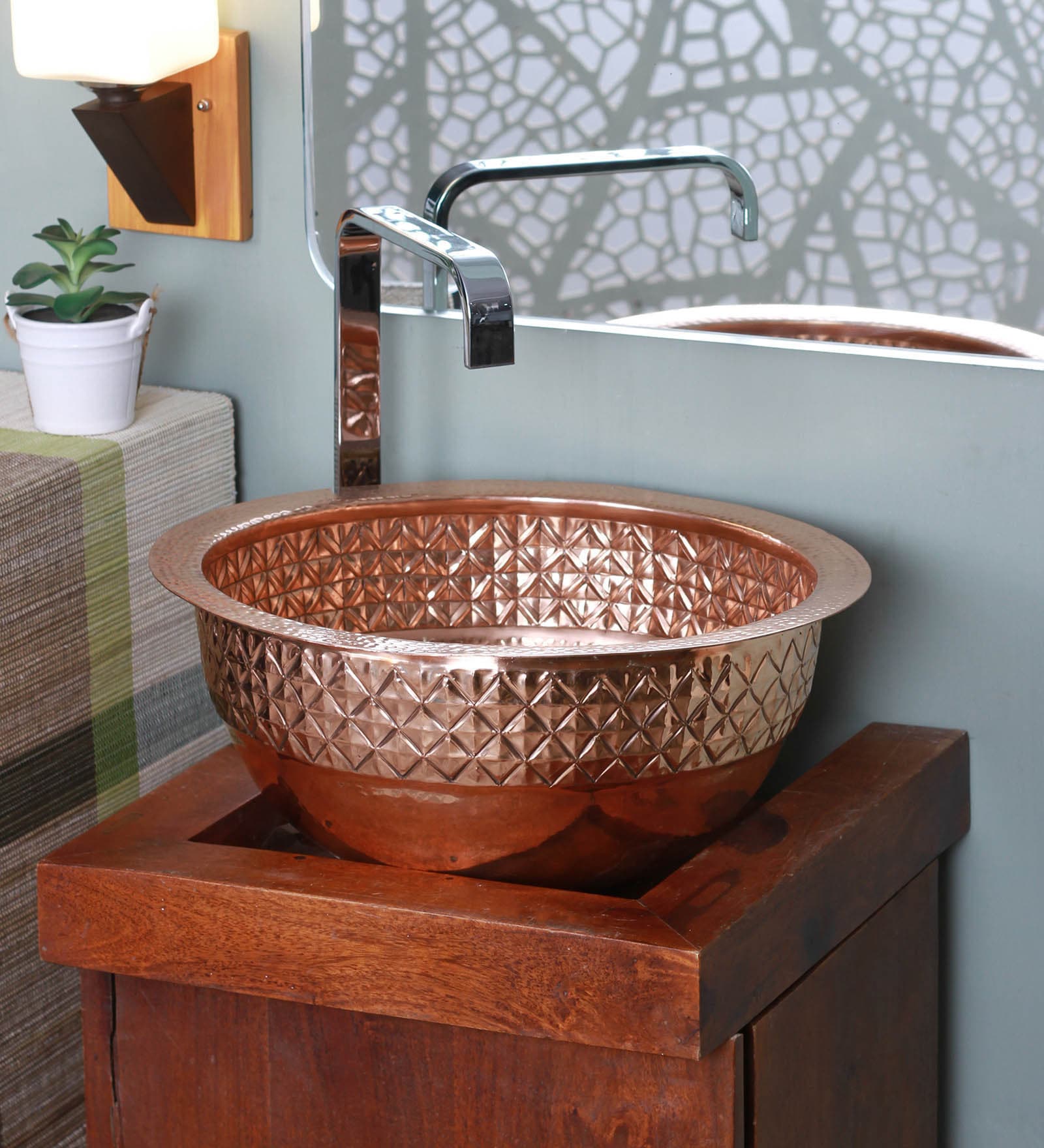 Buy Zahab Hammered Copper Wash Basin Online Designer Basins Designer Basins WTF Deals Reg