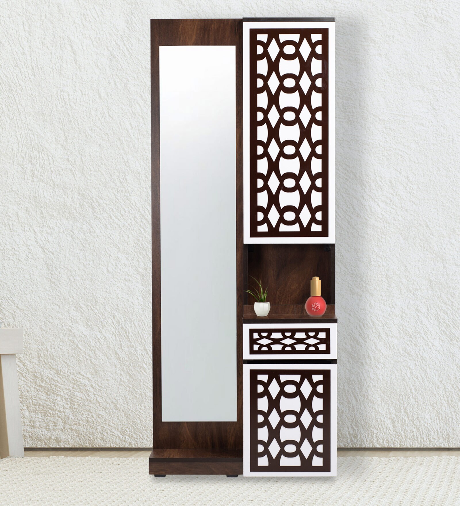 Zara Dressing Unit in Walnut Finish