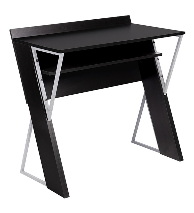 Buy Zara Study Table in Walnut Finish by Trevi Furniture Online Modern Writing Tables Study