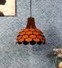 Zaala Black & Gold Iron Hanging Light