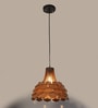 Zaala Black & Gold Iron Hanging Light