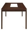 Zabel 6 Seater Dining Table in Beech Finish
