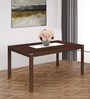 Zabel 6 Seater Dining Table in Beech Finish